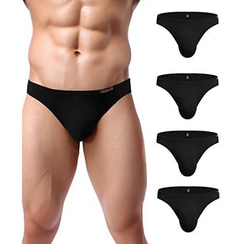 Avidlove Men Underwear Micromodal Bikinis Pack Briefs