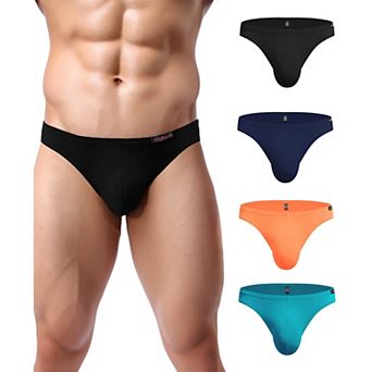 Avidlove Men Underwear Micromodal Bikinis Pack Briefs