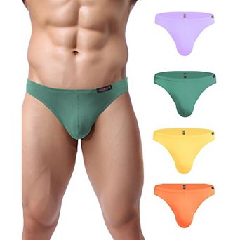 Avidlove Men Underwear Micromodal Bikinis Pack Briefs