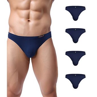 Avidlove Men Underwear Micromodal Bikinis Pack Briefs