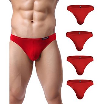 Avidlove Men Underwear Micromodal Bikinis Pack Briefs