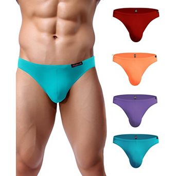 Avidlove Men Underwear Micromodal Bikinis Pack Briefs