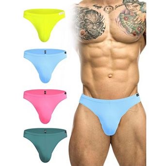 Avidlove Men Underwear Micromodal Bikinis Pack Briefs