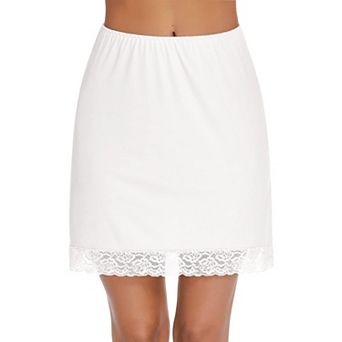 Avidlove Half Slips for Women Underskirt Short Mini Skirt with Floral Lace Trim