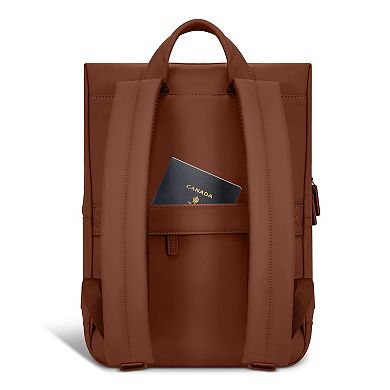 Champs Onyx Collection Modern II Backpack with USB Charging Port