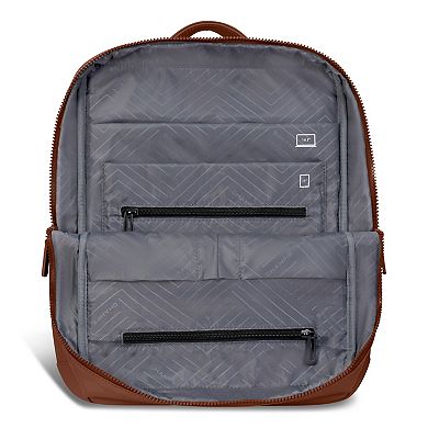 Champs Onyx Collection Modern II Backpack with USB Charging Port