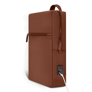 Champs Onyx Collection Modern II Backpack with USB Charging Port