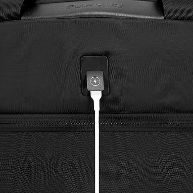 Champs Onyx Collection Metro Duffle Bag with Laptop Compartment