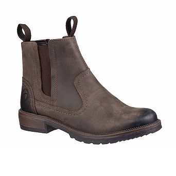 Cotswold Womens/Ladies Laverton Slip On Leather Ankle Boot