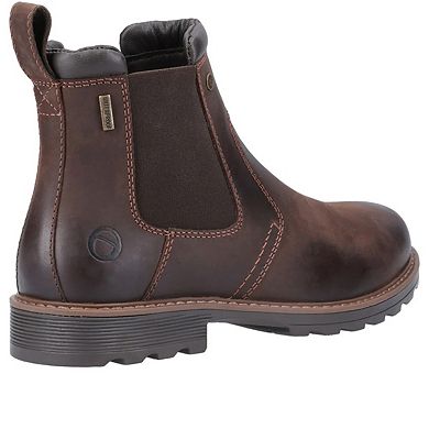 Cotswold Mens Leafield Leather Chelsea Boots