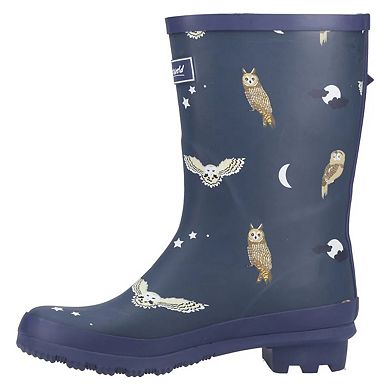 Cotswold Womens/Ladies Woodland Owl Mid Cut Wellington Boots