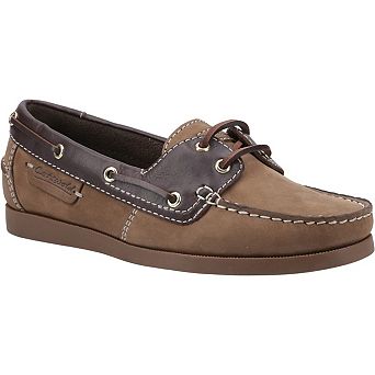 Cotswold Womens/Ladies Waterlane Leather Boat Shoes