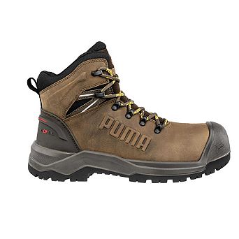 Puma Safety Mens Iron Leather Mid Cut Safety Boots