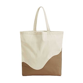 Westford Mill Wave Pattern Maxi Tote Bag