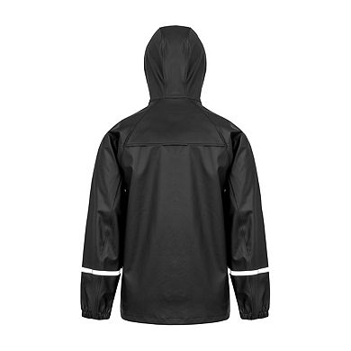 Result Mens Prism Reflective Tape PU Waterproof Jacket