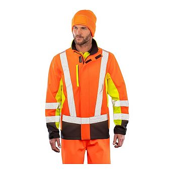 Result Unisex Adult Safety 3 Tone 3 Layer Jacket