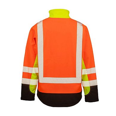 Result Unisex Adult Safety 3 Tone 3 Layer Jacket