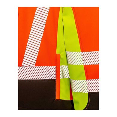 Result Unisex Adult Safety 3 Tone 3 Layer Jacket