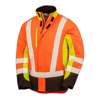 Result Unisex Adult Safety 3 Tone 3 Layer Jacket