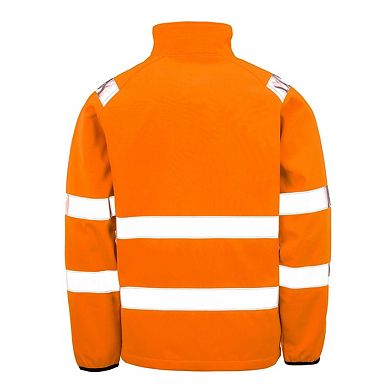 Result Unisex Adult Printable Safety Soft Shell Jacket