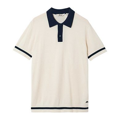 Ellesse Mens Tuccia Knitted Polo Shirt