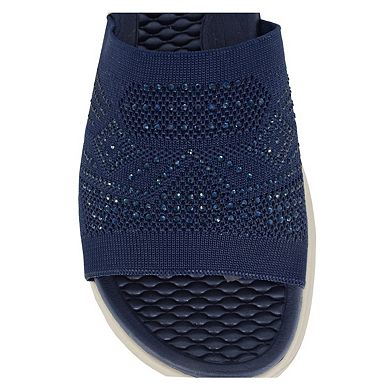 Cipriata Womens/Ladies Eliana Diamante Sliders
