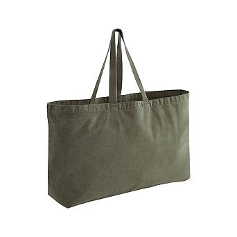 Westford Mill Washed Garment Dyed Oversized Tote Bag