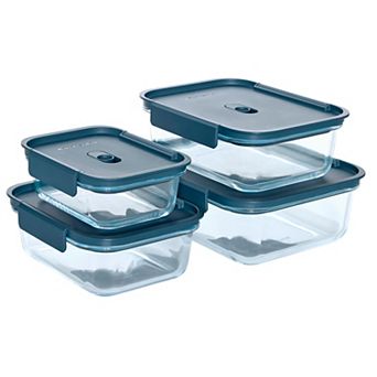 KitchenAid® 8 pc Assorted Glass Storage Container Set