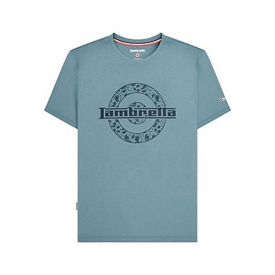 Lambretta Mens Paisley Target T-Shirt