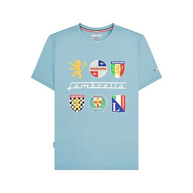Lambretta Mens Heritage SS26 Logos T-Shirt