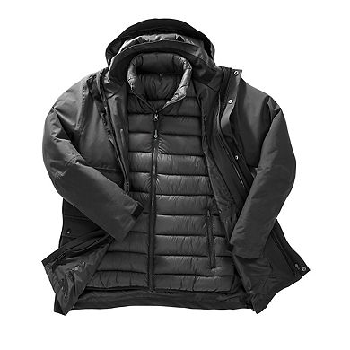 Result Mens 3 in 1 Ripstop Padded Jacket