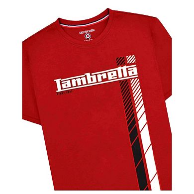 Lambretta Mens Racing e T-Shirt
