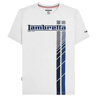 Lambretta Mens Racing e T-Shirt
