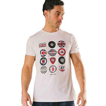 Lambretta Unisex Adult Cotton Badge T-Shirt