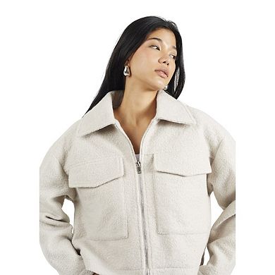 Brave Soul Womens/Ladies Izai Bouclé Jacket
