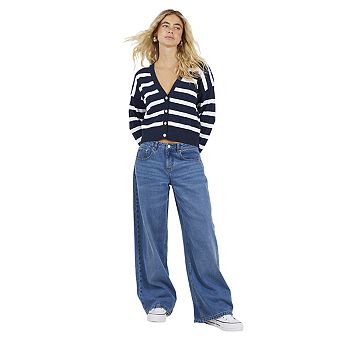 Brave Soul Womens/Ladies ed V Neck Cardigan