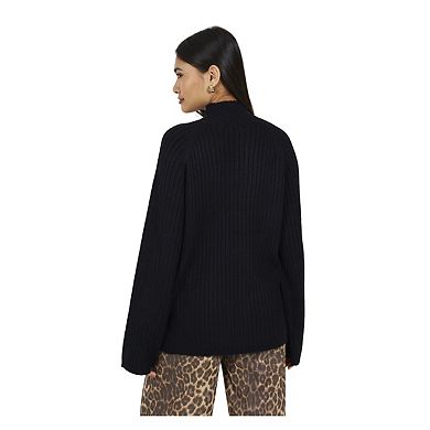 Brave Soul Womens/Ladies Mossy Yarn Turtle Neck Jumper