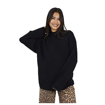 Brave Soul Womens/Ladies Mossy Yarn Turtle Neck Jumper
