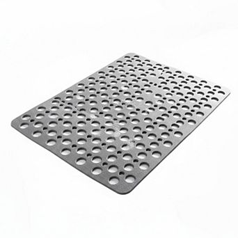 Non Slip Bathtub Mat Anti Skid Strong Suction Cups Quick Drain Machine Washable Soft Bathroom