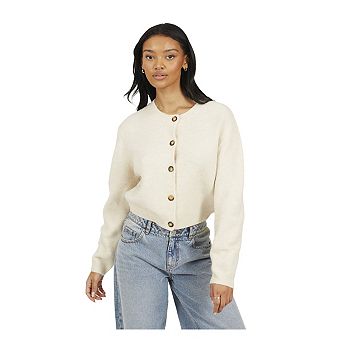 Brave Soul Womens/Ladies Jersey Knitted Cardigan