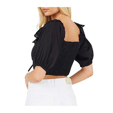 Brave Soul Womens/Ladies Bardot Crop Top
