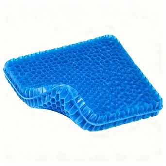 Gel Seat Cushion Medical Grade Pressure Relieving Double Thick Breathable Anti Slip Durable