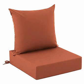 Outdoor Patio Furniture Cushions Waterproof Fade Resistant Deep Seat Set