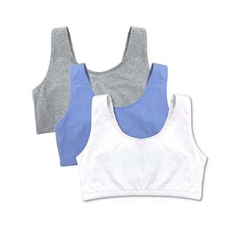 Bestform Tank Style Cotton Comfort Bra, 3-Pack 5009012