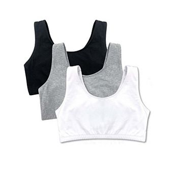 Bestform Tank Style Cotton Comfort Bra, 3-Pack 5009012