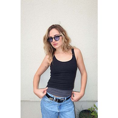 JB Round Polarized Sunglasses