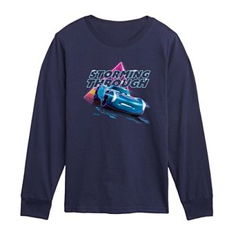 Toddler Boys Disney's Cars Storming Through Long Sleeve Graphic Tee