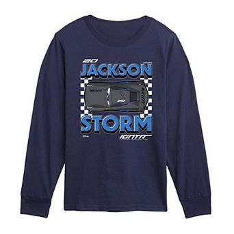 Toddler Boy Disney's Cars Jackson Storm Long Sleeve Long Sleeve Graphic Tee