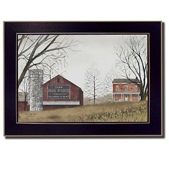 Vintage Wall Art Prints Mail Pouch Barn Printed Ready to Hang