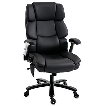 HOMCOM 400LBS Office Chair with Airbag Lumbar Support, Desk Chair